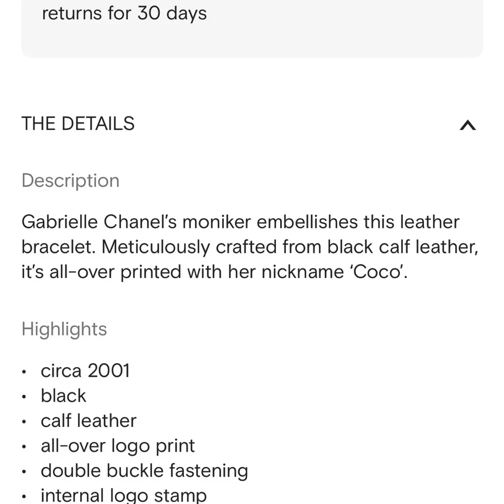 Chanel iconic COCO double bracelet - Picture 7 of 7